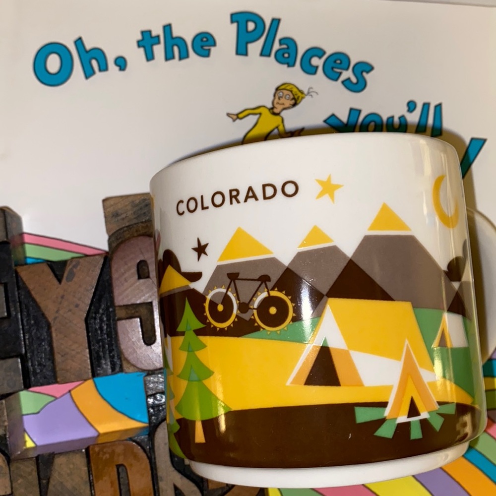 🆕☕️🧜‍♀️STARBUCKS ‘YOU ARE HERE’ Coffee Mug - COLORADO